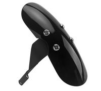 Ailes Bavettes pour Scrambler pour Café pour Racer 400 800 pour Icon pour Classic Garde-Boue Avant Protection Anti-éclaboussures Bavette(Gloss Black)