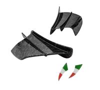 Ailes Carénage Aileron Kit D'aile Aérodynamique Universel De Moto Déflecteur De Vent De Carénage De Becquet pour Panigale RS Pour Panigale 899 1199 V2 V4(Color-D)