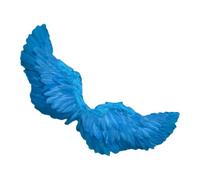 Ailes d'ange - Aile en plumes de 80 cm, impression visuelle légère | Accessoires de déguisement de scène en toute simplicité, aile de fée pour les événements à thème sur scène, les fêtes costumées, la