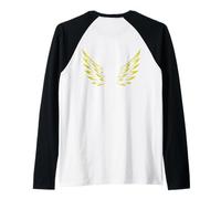 Ailes d'ange Ange Gardien de la liberté Manche Raglan