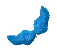 Ailes d'ange de cosplay - Accessoires de déguisement de jeu de rôle, accessoires sur le thème des plumes | Ailes de fête de performance pour collectionneurs d'Halloween, conventions de bande dessinée