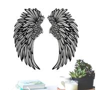 Ailes d'ange décoratives pour mur | Sculpture murale moderne d'ailes d'ange - pour le salon extérieur ou intérieur, la chambre à coucher, le bureau, le jardin, la cour, la décoration des bureaux