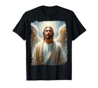 Ailes d'ange Jésus Christ Amour Positivité Espoir Courage T-Shirt