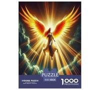 Ailes d'ange Puzzle 1000 Pièces Educa Cadeau Unique Décoration Intérieure Le Pouvoir mystérieux Jeu Éducatif Challenge Toy Adultes & Enfants des 14 Ans 38x26cm/1000pcs
