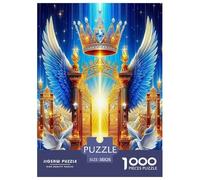 Ailes d'ange Puzzle 1000 Pièces Educa Cadeau Unique Décoration Intérieure Le Pouvoir mystérieux Jeu Éducatif Challenge Toy Adultes & Enfants des 14 Ans 38x26cm/1000pcs