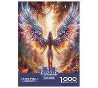 Ailes d'ange Puzzle 1000 Pièces Educa Divertissement Créatif Décoration Intérieure Le Pouvoir mystérieux Jeu Éducatif Challenge Toy Adultes Et Enfants À Partir De 14 Ans 38x26cm/1000pcs