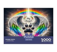 Ailes d'ange Puzzle De 1000 Pièces : pour Les Familles Nombreuses, Un Jeu Qui Rassemble Tout Le Monde