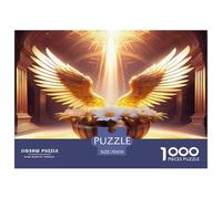 Ailes d'ange Puzzle De 1000 Pièces : pour Les Familles Nombreuses, Un Jeu Qui Rassemble Tout Le Monde