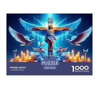 Ailes d'ange Puzzle De 1000 Pièces : pour Les Personnes Solitaires, Un Passe-Temps Qui Occupe L’Esprit Positivement.