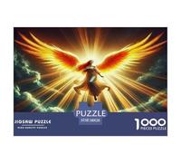 Ailes d'anges Puzzle 1000 Pièces Convient Aux Adultes Le Impossible Ailes d'anges Activités Familiales Le Défi ÉduChatif en Papier Original Un Beau Cadeau 38x26cm/1000pcs