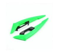 Ailes De Carénage Avant Moto 2 Pièces Becquet Latéral Universel Autocollant D'aile Dynamiqu Aile Aérodynamique Carénage Moto(Color-P1)