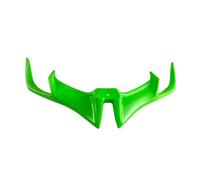 Ailes De Carénage Avant Moto, Couvercle D'aile Aérodynamique, Garniture Becquet, Travail Carrosserie pour La Plupart des Motos Fixe Carénage(Green)