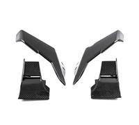 Ailes De Carénage Supérieures Et Inférieures en Fibre De Carbone pour Moto pour pour Ninja H2/R H2R 2015-2024 pièces de décoration(Upper+Lower)