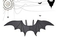 Ailes de chauve-souris noires | Ailes de chauve-souris d'Halloween, accessoires de déguisement pour cosplay, spectacle sur scène, théâtre, fête