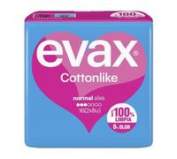 Ailes de Compresse Evax en coton 16 pcs