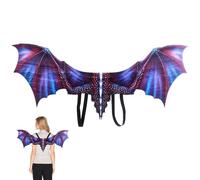 Ailes de dragon pour adulte, ailes d'Halloween | Accessoires de cosplay en tissu non tissé pour enfants, garçons et hommes sur le thème des animaux, fête de la Renaissance, carnaval