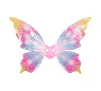 Ailes de fée électriques pour filles - Accessoire de costume lumineux à LED avec musique | Ailes réglables en ABS pour, anniversaire, fête, Halloween, jeu imaginatif, confortable et amusant