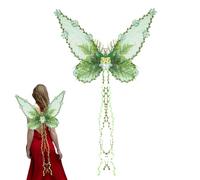 Ailes de fée pour adultes et femmes | Ailes de libellule avec vrilles - Costume pour femme pour fierté, festival, cosplay, fête, Halloween