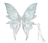 Ailes de Fée pour Jeune,Déguisement Papillon pour Jeu d'Imitation | Costume et Déguisement Cosplay pour Anniversaire, Mascarade, Spectacle et Halloween