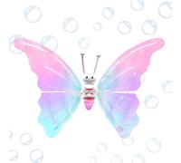 Ailes de fées, ailes de fées électriques - Déguisement de fée papillon pour filles avec lumière LED, déguisements et accessoires pour filles anniversaire de fille