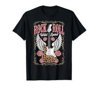 Ailes de Guitare Rock and Roll Wild Spirit pour Femme T-Shirt