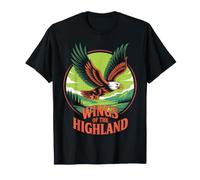 Ailes de l'aigle des Highlands Design - Extérieur Vintage T-Shirt