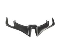 Ailes De Panneau Avant De Moto, Garniture De Couvercle D'aile De Carénage, Carénage en Plastique Fixe Carénage(Black)