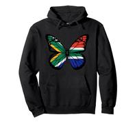 Ailes de Papillon Drapeau Afrique du Sud Sweat à Capuche