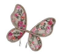 Ailes de papillon en dentelle angélique pour enfants - 550 mm - Pour séances photo et spectacles - Accessoires de photographie pour enfants