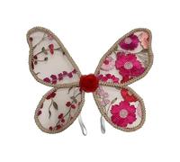 Ailes de papillon en dentelle angélique pour enfants - 550 mm - Pour séances photos et spectacles - Pour fête d'anniversaire