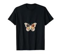 Ailes de Papillon mystiques - Art bohème céleste T-Shirt Graphique avec Valeur, Homme, Noir, L