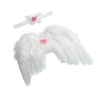 Ailes de photographie pour bébé - Pour photos de nouveau-né et cadeaux de fête prénatale - Plumes douces