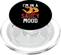 Ailes de Poulet Buffalo Wings Foodie American Food Lover PopSockets PopGrip pour MagSafe
