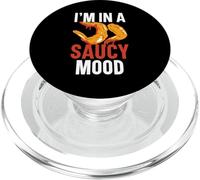 Ailes de Poulet Buffalo Wings Foodie American Food Lover PopSockets PopGrip pour MagSafe