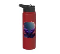 Ailes de renaissance du phénix enflammé Stainless Steel Insulated Water Bottle