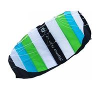 Ailes de traction - Elliot - Sigma Fun 2.0 - Blanc/Bleu/Vert - 200 cm - Débutant - 10 ans+