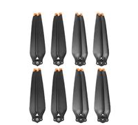 Ailes d'hélice Pliables à Faible Bruit, dégagement Rapide Compatible avec 3 Classiques 9453F, compatibles avec 3 Drones Pro et 3(4 Pairs Orange)