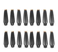 Ailes d'hélice Pliables à Faible Bruit, dégagement Rapide Compatible avec 3 Classiques 9453F, compatibles avec 3 Drones Pro et 3(8 Pairs Orange)