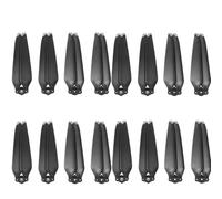 Ailes d'hélice Pliables à Faible Bruit, dégagement Rapide Compatible avec 3 Classiques 9453F, compatibles avec 3 Drones Pro et 3(8 Pairs Silver)