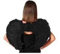Ailes en Plumes noires Blanc G