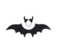 Ailes et Cornes de Diable Noires