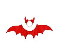 Ailes et Cornes de Diable Rouge