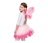 Ailes Et Tutu Rose Pastel Papillon Fille Taille Unique Rose