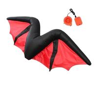Ailes gonflables Cosutme Adulte Rainbow Blow-Up Cosplay Accessoire