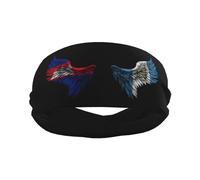 Ailes Haïti et Guatemala Guatemala Drapeau Sport Bandeau Élé Yoga Exercice Bandeaux Respirant