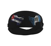 Ailes Haïti et Guatemala Guatemala Drapeau Sport Bandeau Élé Yoga Exercice Bandeaux Respirant