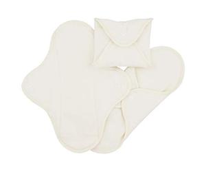 Ailes ImseVimse lavables ensemble de 3 coton biologique régulier de liaison