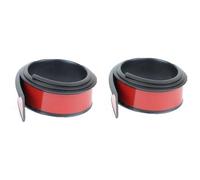 Ailes Pare-Boue Voiture Garde-boue Universel Pour Garde-boue 1.5M Couvercle Protection Du Corps Évasements Garde-boue Passages Roues Voiture Arc D'extension D'aile Sourcil(4.3cm 2pcs)