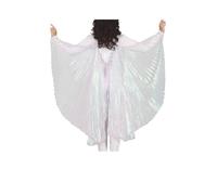 Ailes plissées Iris - FIESTAS GUIRCA, S.L. - TU - Noir - Accessoires pour Carnaval et soirées à thème