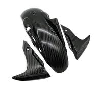 Ailes pour Moto Compatible avec Yamaha pour MT-07 pour FZ-07 2012 2013 2014 2015 2016 2017 Couverture De Pneu Avant Moto Carénage Garde-Boue Splash(Look Carbone-1 Ensemble)